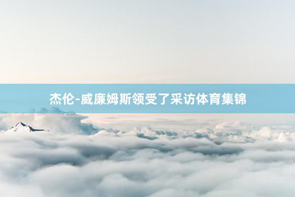 杰伦-威廉姆斯领受了采访体育集锦