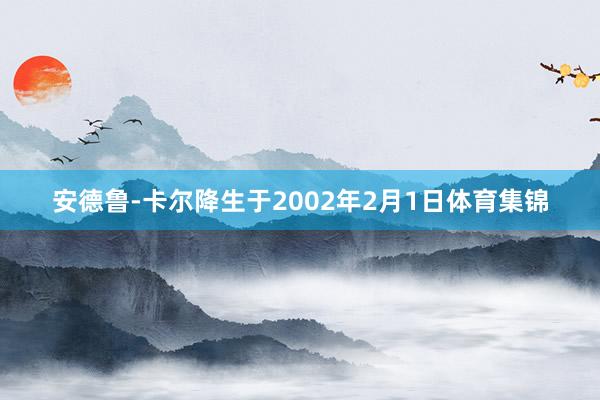 安德鲁-卡尔降生于2002年2月1日体育集锦