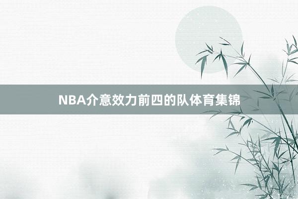 NBA介意效力前四的队体育集锦