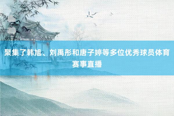 聚集了韩旭、刘禹彤和唐子婷等多位优秀球员体育赛事直播