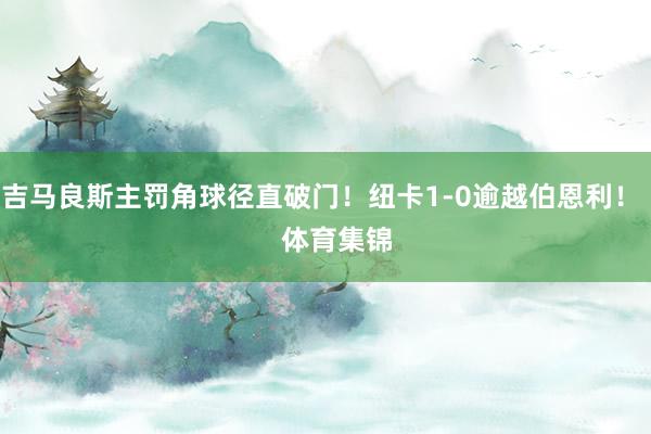吉马良斯主罚角球径直破门！纽卡1-0逾越伯恩利！    体育集锦