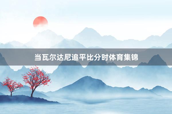 当瓦尔达尼追平比分时体育集锦