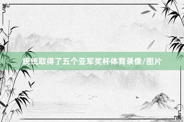统统取得了五个亚军奖杯体育录像/图片