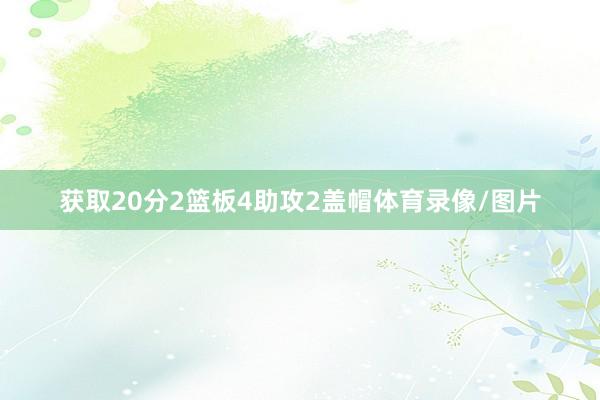 获取20分2篮板4助攻2盖帽体育录像/图片