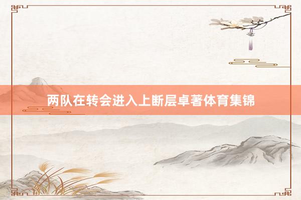 两队在转会进入上断层卓著体育集锦