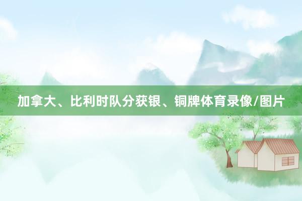 加拿大、比利时队分获银、铜牌体育录像/图片