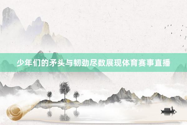 少年们的矛头与韧劲尽数展现体育赛事直播