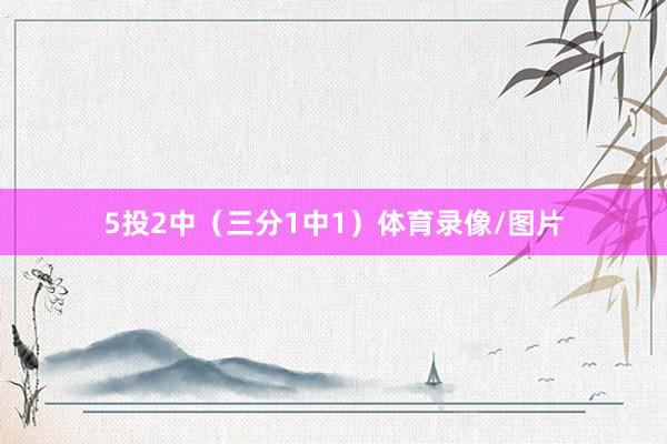 5投2中（三分1中1）体育录像/图片